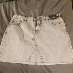 Highwaist denim skirt